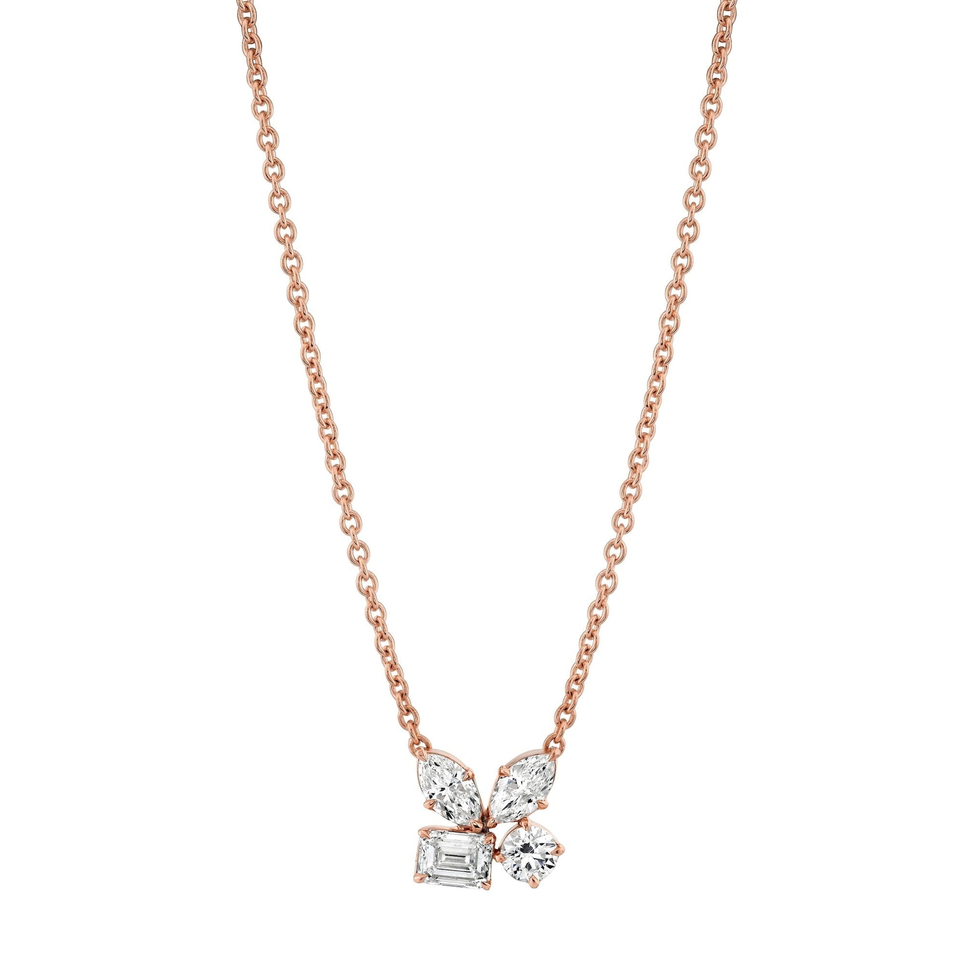 MICHAEL M Fashion Necklaces Montage Cluster Necklace