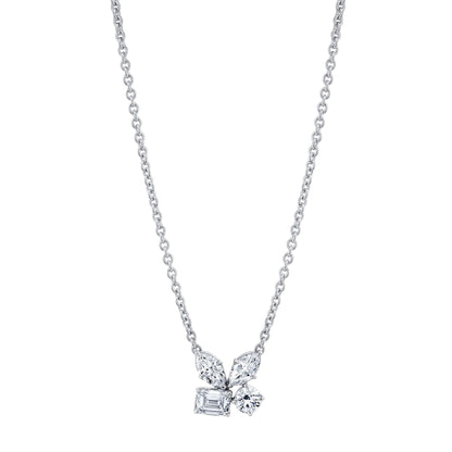 MICHAEL M Fashion Necklaces Montage Cluster Necklace