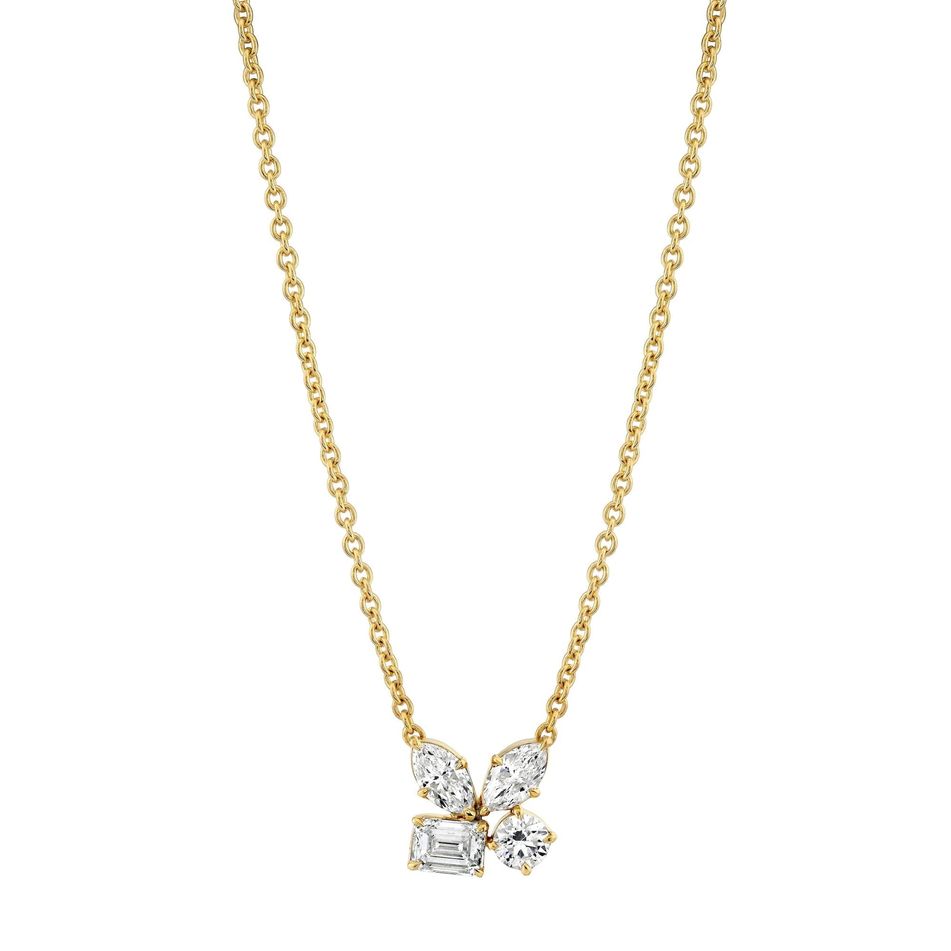 MICHAEL M Fashion Necklaces Montage Cluster Necklace