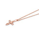 Montage Diamond Emerald Cross Pendant