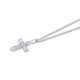 Montage Diamond Emerald Cross Pendant