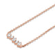 Montage Emerald & Princess Diamond Bar Necklace