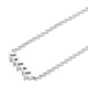 Montage Emerald & Princess Diamond Bar Necklace
