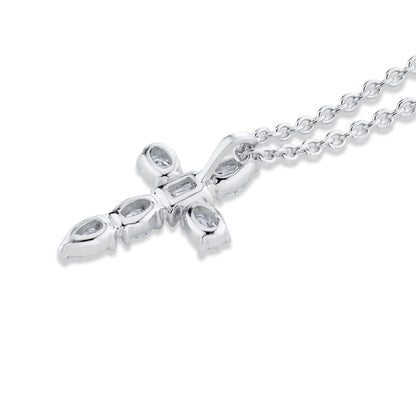 Montage Small Diamond Cross Pendant