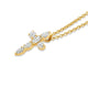 Montage Small Diamond Cross Pendant