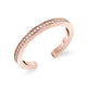 MICHAEL M Fashion Rings 14K Rose Gold / 4 Enso Classic Diamond Band B309-RG4