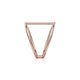 Double Band Diamond Bar Ring 6.5