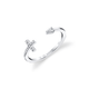 MICHAEL M Fashion Rings Cross and Teardrop Diamond Ring