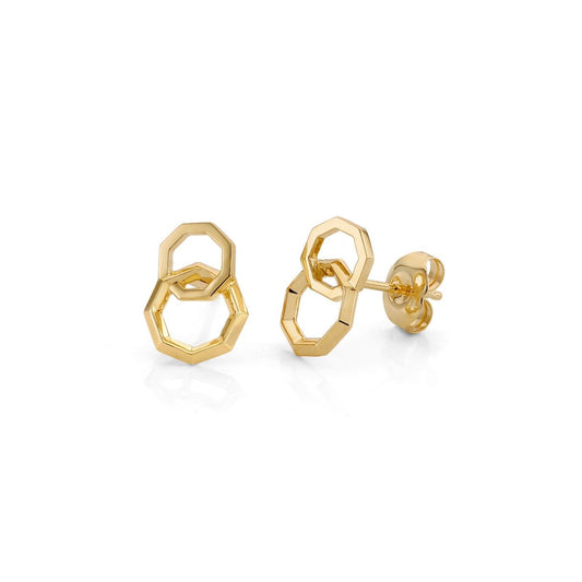 MICHAEL M Fashion Rings Double Octave Earrings