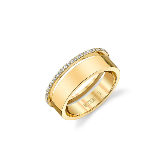 MICHAEL M Fashion Rings Dual Band