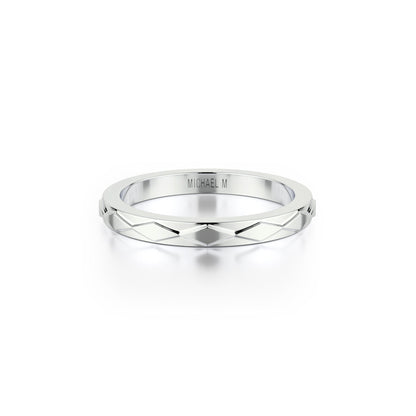 Embossed Precious Metal Band