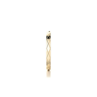 Embossed Precious Metal Band