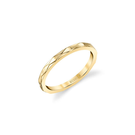 Embossed Precious Metal Band