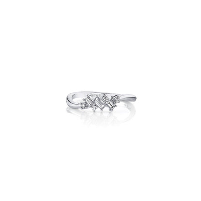 Montage Baguette Cluster Ring
