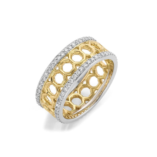 Octave Wide Band Ring