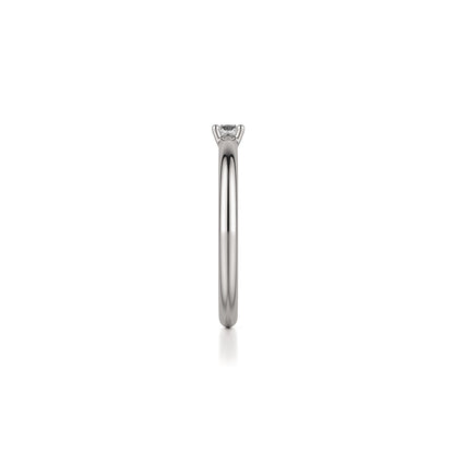 Petite Solitaire Diamond Ring