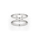 Solid Double Band Ring