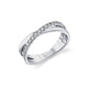 Tetra Diamond Crossover Ring