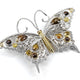 Dreaming in Color Butterfly Brooch