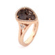 Dreaming in Color Rose Gold Pear Ring