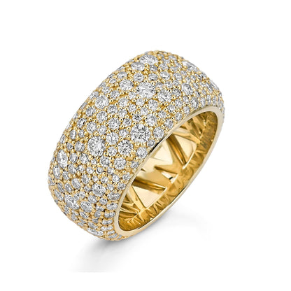 Europa Dome Eternity Ring