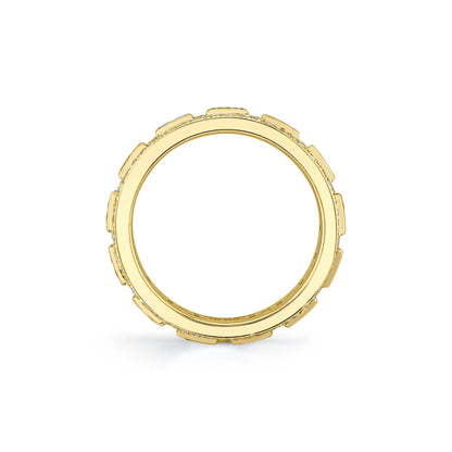 Europa Geo Pavé Band