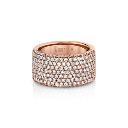 MICHAEL M High Jewelry Europa Grand Pavé Band