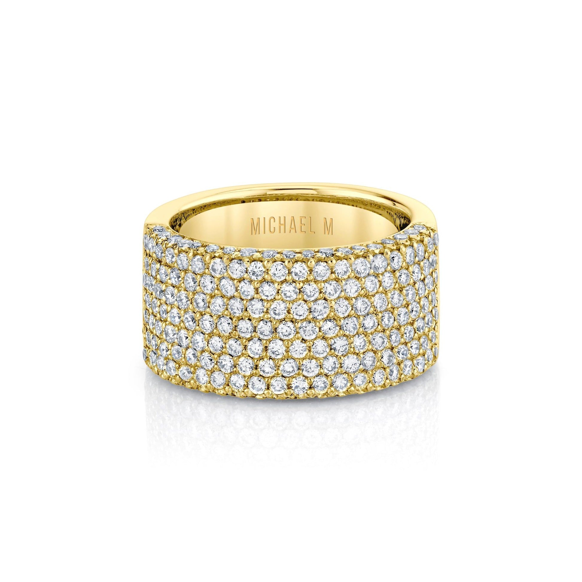 MICHAEL M High Jewelry Europa Grand Pavé Band