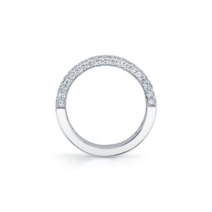 Europa Halved Diamond Band