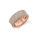 Europa Halved Diamond Band