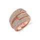 Europa Interlock Pavé Band