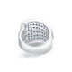 Europa Interlock Pavé Band