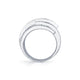 Europa Interlock Pavé Band