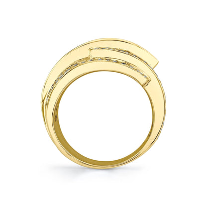 Europa Interlock Pavé Band