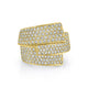 MICHAEL M High Jewelry Europa Interlock Pavé Band