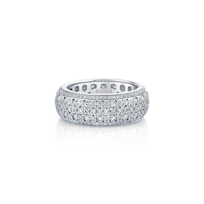 Europa Mosaic Pavé Band