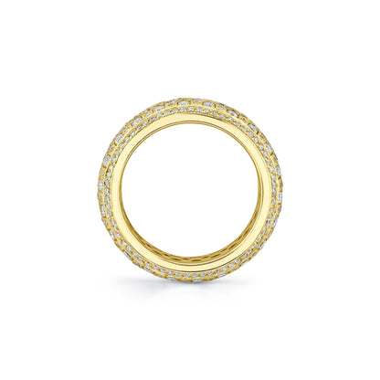 Europa Mosaic Pavé Band