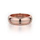 MICHAEL M Men's 14K Rose Gold / 7 Men's Band MB105 MB-105RG14K