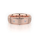MICHAEL M Men's 14K Rose Gold / 7 Men's Band MB107 MB-107RG14K
