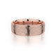 MICHAEL M Men's 14K Rose Gold / 7 Men's Band MB113 MB-113RG14K