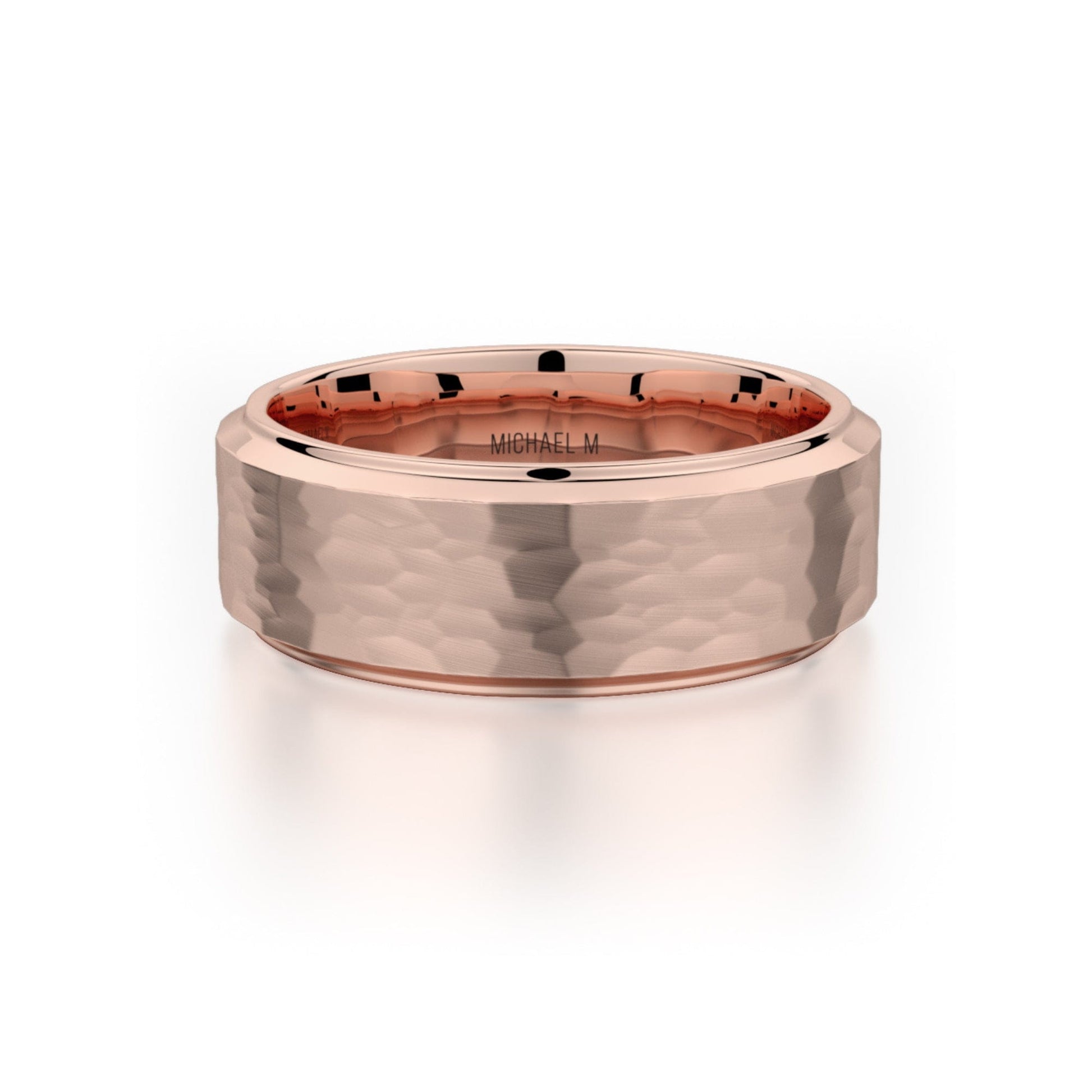 MICHAEL M Men's 14K Rose Gold / 7 Men's Band MB114 MB-114RG14K