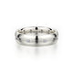 MICHAEL M Men's 14K White Gold / 7 Men's Band MB104 MB-104WG14K