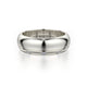 MICHAEL M Men's 14K White Gold / 7 Men's Band MB105 MB-105WH14K
