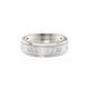MICHAEL M Men's 14K White Gold / 7 Men's Band MB118