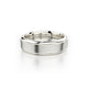 MICHAEL M Men's 18K White Gold / 7 Men's Band MB101 MB-101WG