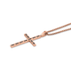 Box Black Diamond Cross Pendant