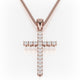 Classic Diamond Cross Necklace