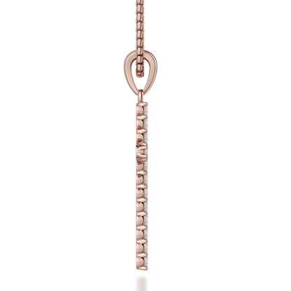 Classic Diamond Cross Necklace