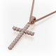 Classic Diamond Cross Necklace