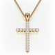 Classic Diamond Cross Necklace